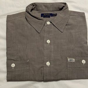 POLO RALPH LAUREN Grey short sleeve